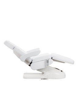 Fotel kosmetyczny Azzurro Lux V1 4m biały z kołyską