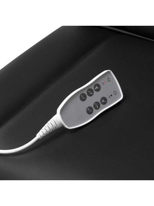 Fotel kosmetyczny Azzurro Lux 3m czarny