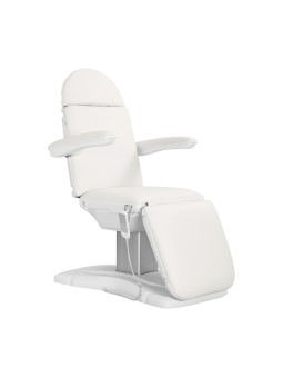 Elektryczny fotel kosmetyczny SILLON Eclipse 3 siln. biały