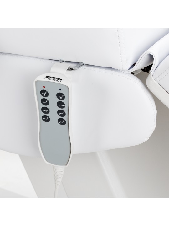 Fotel kosmetyczny Azzurro Lux V1 4m biały z kołyską