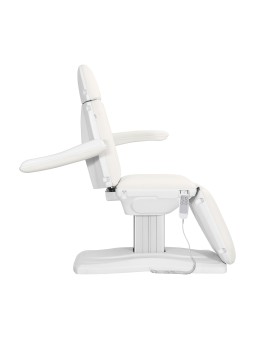 Elektryczny fotel kosmetyczny SILLON Eclipse 3 siln. biały