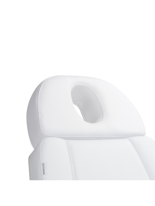 Fotel kosmetyczny Azzurro Lux V1 4m biały z kołyską