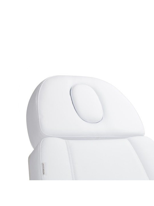 Fotel kosmetyczny Azzurro Lux V1 4m biały z kołyską