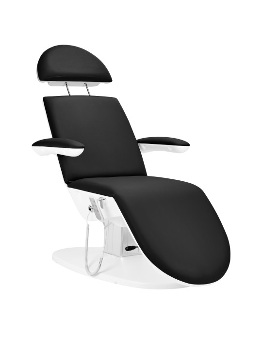 Fotel kosmetyczny elektryczny 2240K Eclipse 3 siln. czarny z kołyską