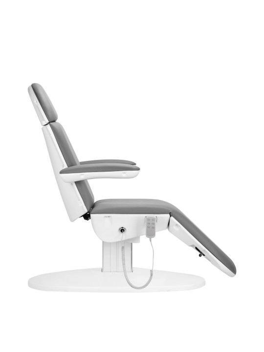 Fotel kosmetyczny elektryczny 2240K Eclipse 3 siln. szary z kołyską