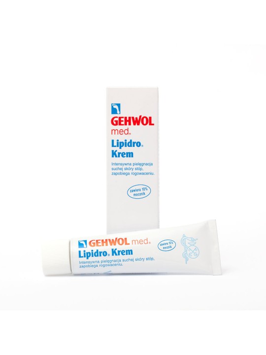 GEHWOL LIPIDRO-CREME krem silnie nawilżający do suchych i wrażliwych stóp tuba 75 ml