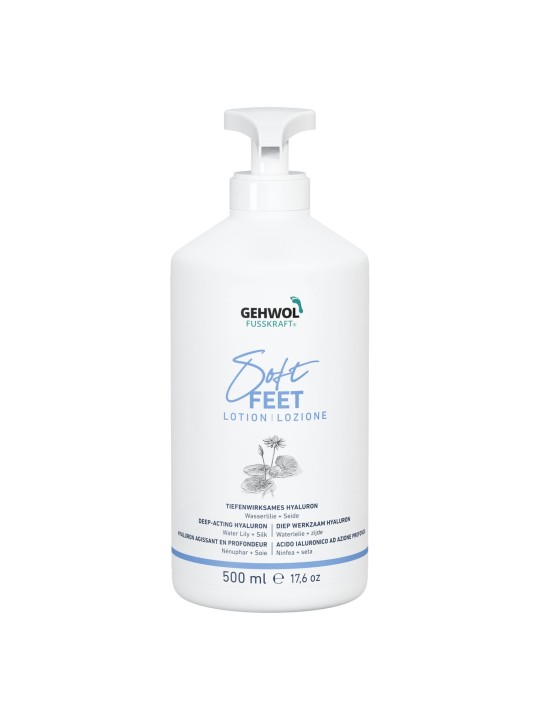 GEHWOL SOFT FEET - Lotion s leknínovou tubičkou 500 ml s dávkováním.