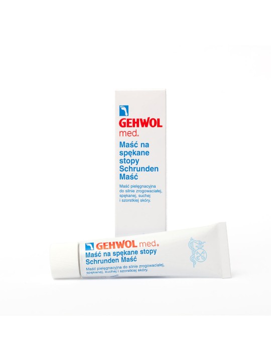 GEHWOL SCHRUNDEN-SALBE maść do stóp o zrogowaciałej i popękanej skórze tuba 125 ml