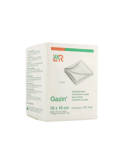 Lohmann & Rauscher Gazin kompresy niejałowe 10 x 10 cm 100 sztuk