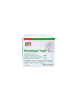 Lohmann & Rauscher Mollelast haft - Kohezyjny bandaż podtrzymujący 4 cm x 4 m