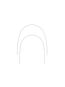 Нікель-титановий колючий дріт DTC NiTi - 0,18 - упаковка 10 шт.