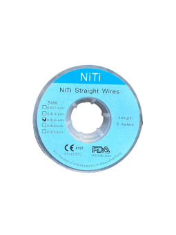 DTC NiTi Nickel-Titanium Wire Roll 5m - Size 0.16
