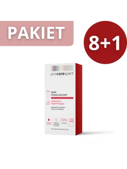 ProCareXpert Krem podologiczny odżywczo - regenerujący 50 ml - Pakiet 8 +1