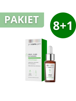 ProCareXpert Serum - Olejek do paznokci odbudowujący 10 ml - Pakiet 8+1