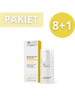 ProCareXpert Enzimatikus hámlasztó és lágyító lábápoló krém 100 ml - 8 db-os készlet +1