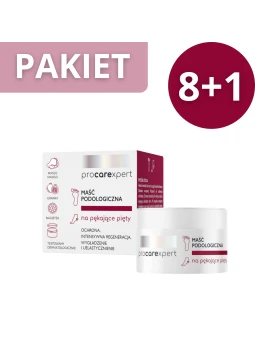 ProCareXpert Maść podologiczna na popękane stopy 100 g Zestaw 8 +1