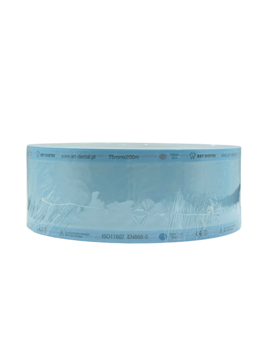 QJMDM Rękaw do sterylizacji 75 mm x 200 m