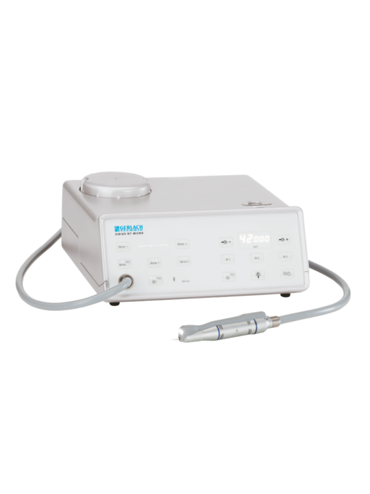 GERLACH TECHNIK Sirius NT Micro – Frezarka do pedicure z systemem PRACY NA MOKRO