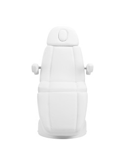 Fotel kosmetyczny elektr. Azzurro Lux 3m biały z podgrzewaniem