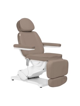 Elektryczny fotel kosmetyczny SILLON CLASSIC 3 silniki modern brown