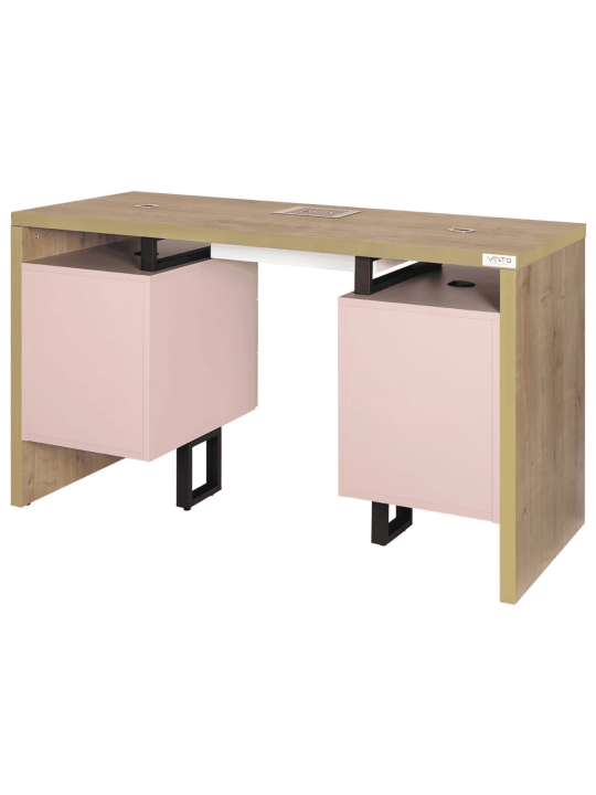 Kosmetický stolek VENTO PRO PLUS Bellissimo Rosa s pohlcovačem prachu