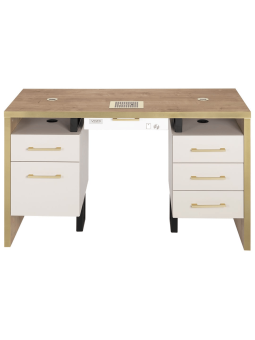 VENTO PRO PLUS Bellissimo Legna Kosmetiktisch mit Staubabsorber